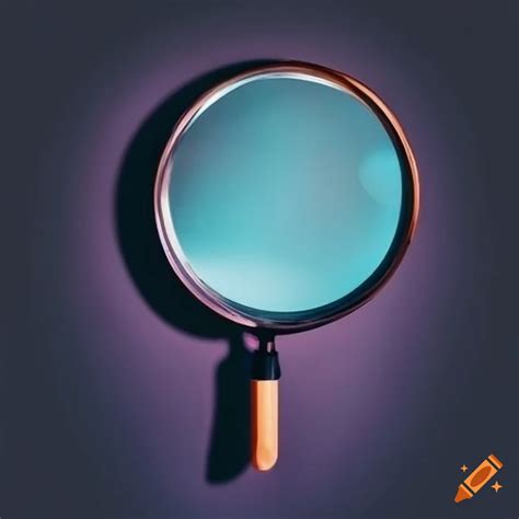 magnifying glass close   craiyon