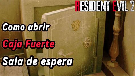 Resident Evil Remake Caja Fuerte Sala De Espera Youtube