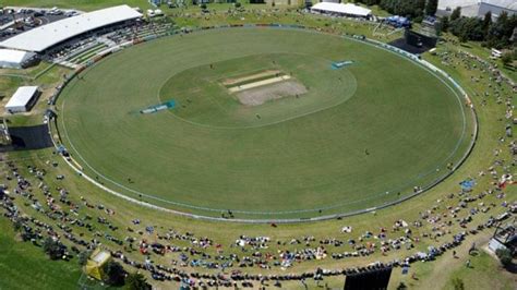 Bay Oval Mount Maunganui boundary dimensions: Bay Oval Cricket ground ...