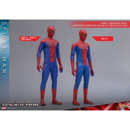 Spider Man Hot Toys MMS771 The Amazing Spider Man 1 6 Figure