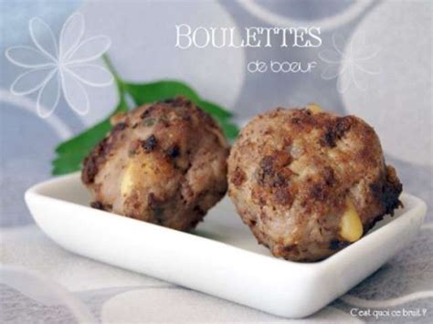 Recettes De Boulettes De Boeuf De C Est Quoi Ce Bruit