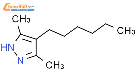 56531 77 2 1H Pyrazole 4 hexyl 3 5 dimethyl CAS号 56531 77 2 1H