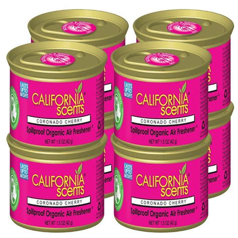 California Scents Spillproof Organic Air Freshener Coronado Cherry