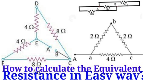 How To Solve Easy Way Series Parallel Resistance Problem In