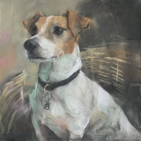 Jack Russell Terrier Portrait | Libby Fellingham Portrait Artist