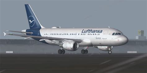 Lufthansa Airbus A319 114 For FSX