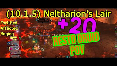 Neltharion S Lair Fortified Resto Druid Pov Season