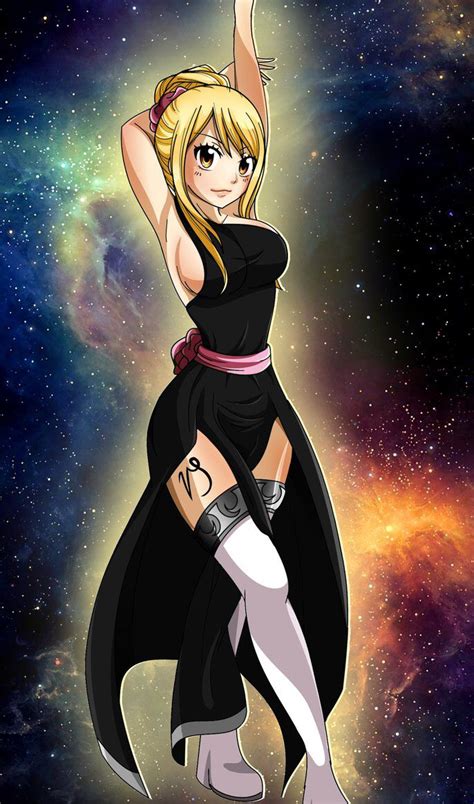 Fairy Tail Lucy Capricorn Star Dress Fairy Tail Lucy Fairy Tail Anime Lucy Fairy Tail Anime