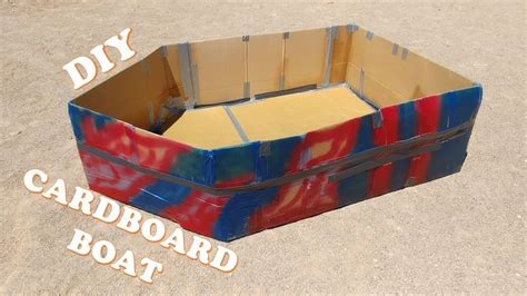 DIY Cardboard Boat | Fun and Creative Craft Ideas