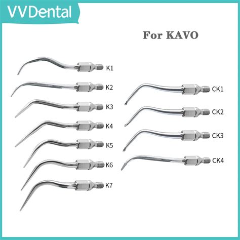 VVDental Puntas De Escalador Dental Compatible Con KAVO SONICFLEX