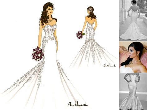 Wedding Dress Drawing at GetDrawings | Free download