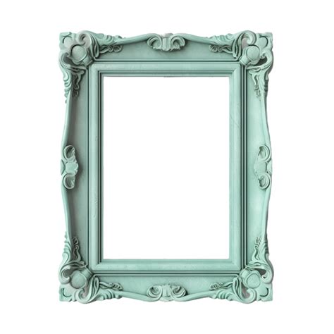 Mint Green Frame Realistic Clipart 24284413 Png