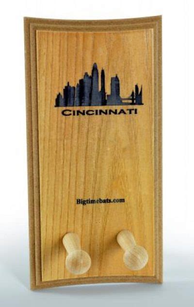 Cincinnati Skyline Bat Display Rack Big Time Bats