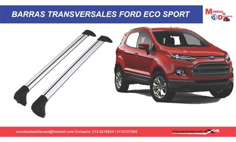 Barras De Techo Para Ford Eco Sport Mundial De Defensas