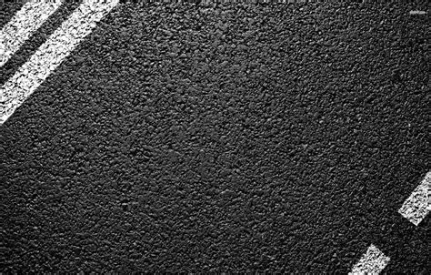 Wallpaper Black Street Asphalt Pavement White Lines For Mobile And