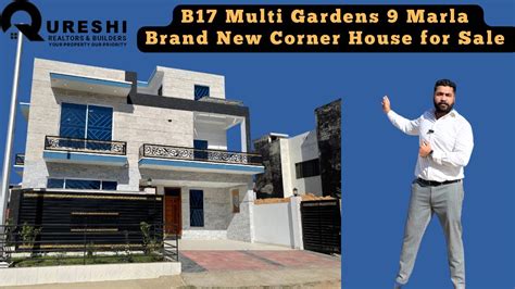 B Marla Brand New Corner House For Sale Multi Gardens B Cda