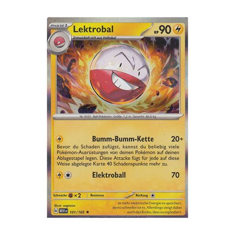 Lektrobal Holo Mew Pokemon Karte G Nstig Kaufen