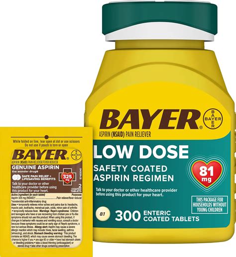 amazoncom bayer aspirin regimen mg chewable tablets  doctor