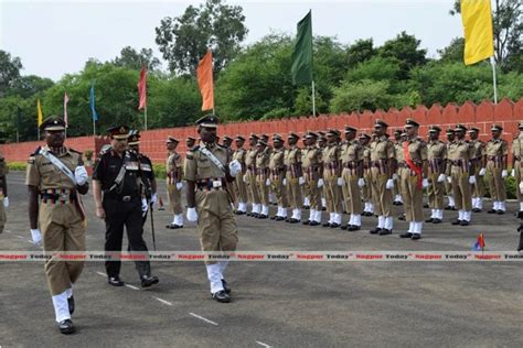 passing  parade held  ncc ota kamptee nagpur today nagpur news