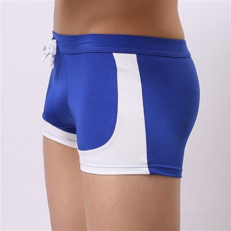 Wuwuqf Mens Swimming Trunks Boxers For Men Sexy Mens Boxer Briefs Swim