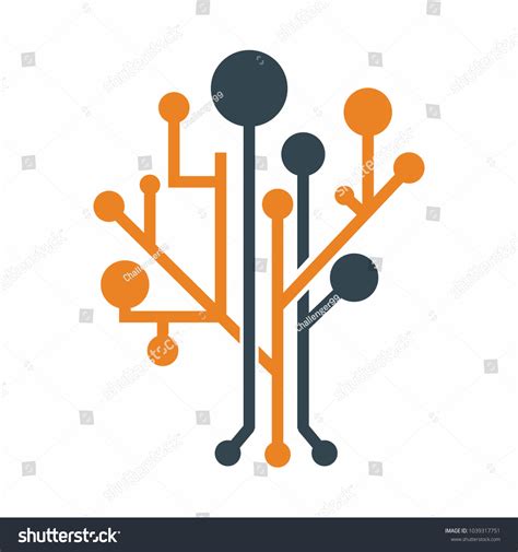 Tree Data Logo Vector Stock Vector (Royalty Free) 1039317751 | Shutterstock