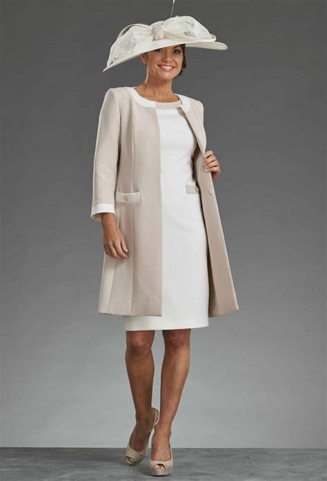 Short Fitted Dress With Matching Coat Lois Lea Sizes Catherines