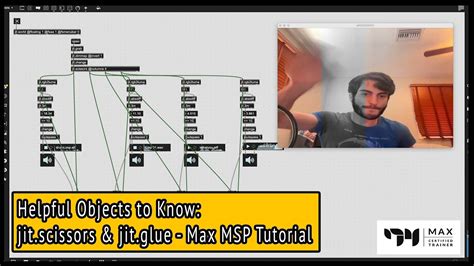 Jit Scissors And Jit Glue Helpful Objects To Know Max Msp Tutorial