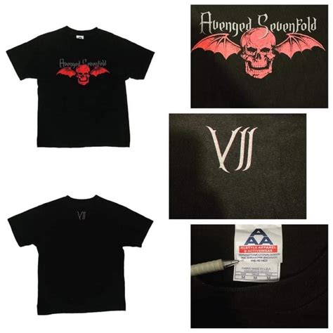 เสื้อวงมือสอง ลิขสิทธิ์แท้ Avenged Sevenfold A7x Shopee Thailand