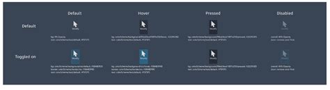 dark theme dark ribbon buttons