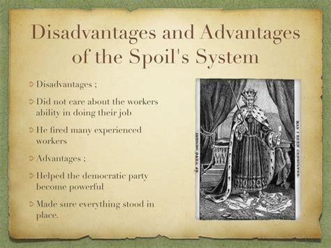 The Spoils System Andrew Jackson