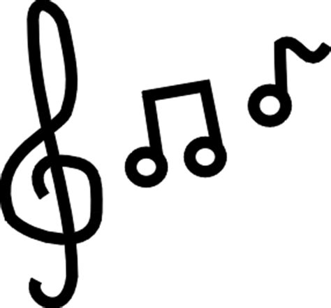 Music note clip art clipart – Clipartix