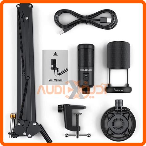 میکروفن یو اس بی MAONO مدل AU-PM461S - آدیوAUDIOX