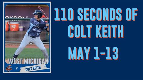 110 Seconds Of Detroit Tigers Prospect Colt Keith May 1st May 13th