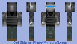 Terminator Minecraft Skin