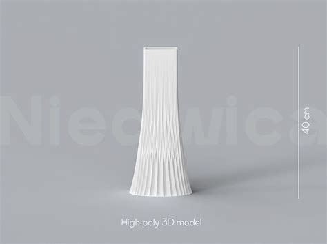 Niedwica Vase E D Printing Vase D Model Stl File D Model D