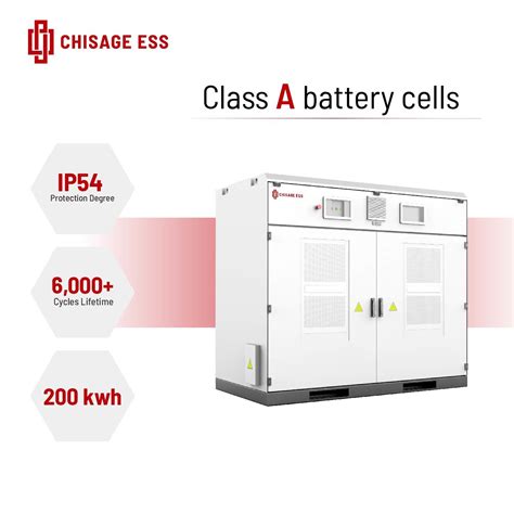 Chisage Ess Solar Power System Kw Kwh Battery And Inverter All In