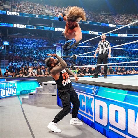 AJ Styles Vs Jimmy Uso Friday Night SmackDown September 8 2023