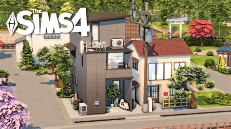 Real To Sims Modern Japanese House Sims Stop Motion Build