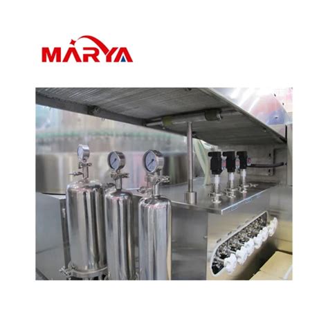 Marya New GMP Requirements Automatic Vial Powder Production Line Vial