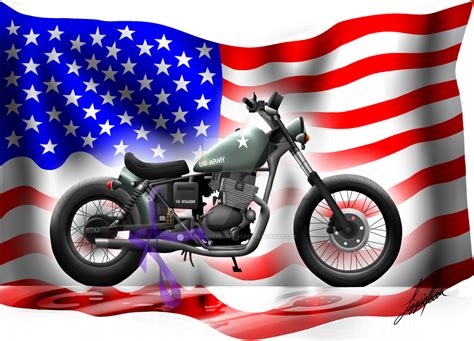 army tribute bike  nakimasabeminth  deviantart