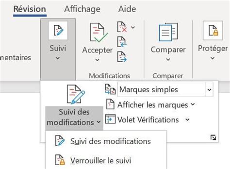 Suivi Des Modifications Dans Word Accepter Ou Refuser Les