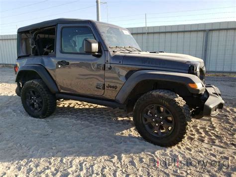 Report 1C4GJXAG4NW237157 JEEP WRANGLER 2022 GRAY GAS Price And Damage