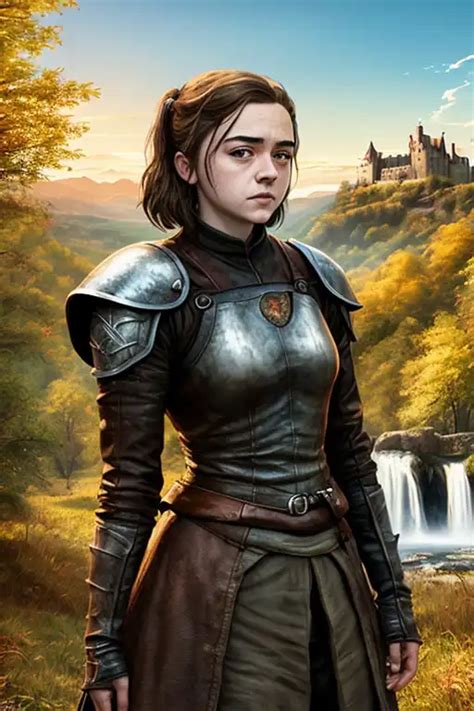 AI Art Arya Stark By Core Duo PixAI