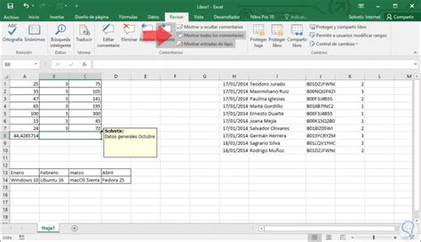 C Mo Ocultar Celdas Columnas F Rmulas O Comentarios Excel Solvetic