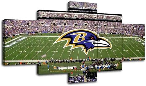 Baltimore Sports Team Ravens Wall Art Poster Canvas Print