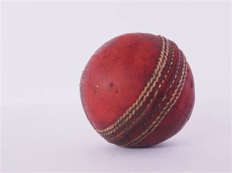 very old cricket ball