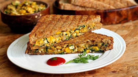 Sweetcorn Sandwich Recipe How To Make Sweetcorn Sandwich