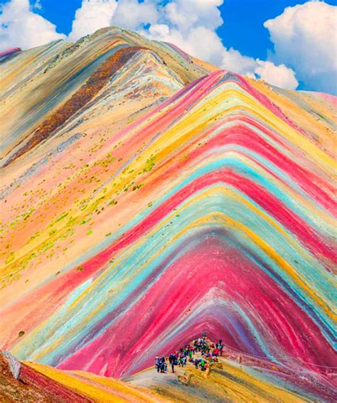 Vinicunca Per La Monta A De Los Colores Rainbow Mountain