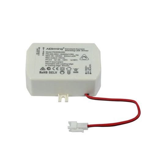 Driver Regulable Triac De Corriente Constante 25 42v Dc 25w 600ma