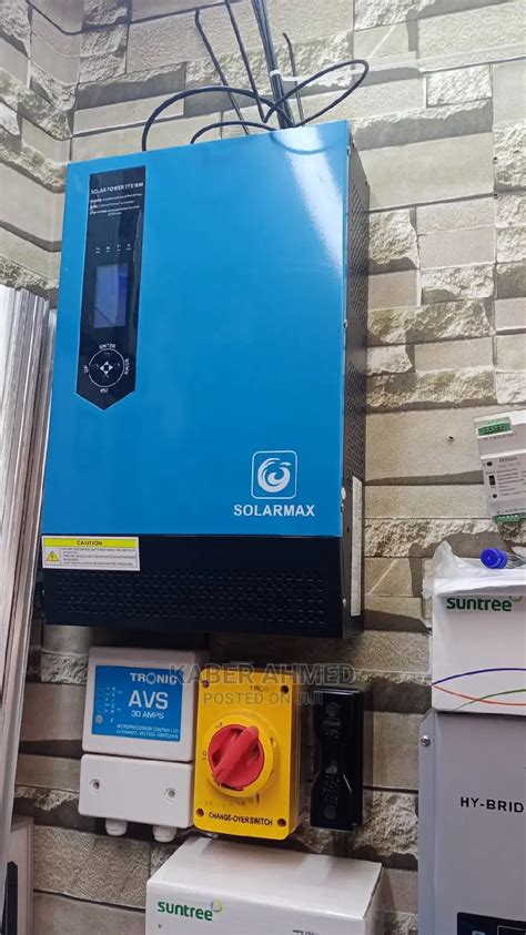 Kva Solar Max Solar Hybrid Inverter In Nairobi Central Solar Energy